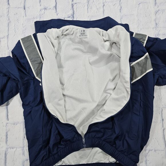 US Air Force ADULT SZ XS SHORT Jacket Blue Mesh Lined Zip Windbreaker Duro 2013 - Picture 10 of 14